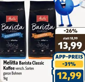 Aktiv Irma Melitta Barista Classic Kaffee Angebot