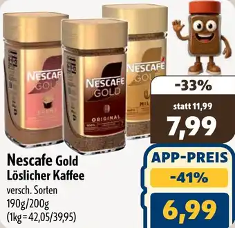 Aktiv Irma Nescafe Gold Löslicher Kaffee Angebot