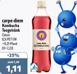Aktiv Irma carpe diem Kombucha Teegetränk Angebot
