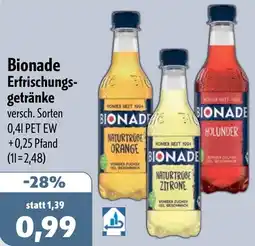 Aktiv Irma Bionade Erfrischungsgetränke Angebot