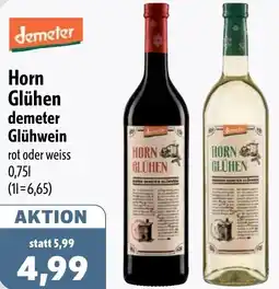 Aktiv Irma Horn Glühen demeter Glühwein Angebot
