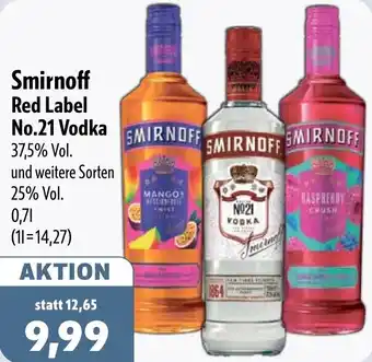 Aktiv Irma Smirnoff Red Label No.21 Vodka Angebot