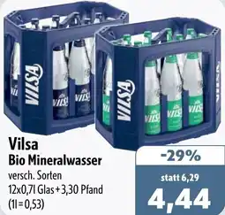 Aktiv Irma Vilsa Bio Mineralwasser Angebot