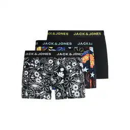 Netto Marken-Discount Jack & Jones Trunk Unterhosen Trunks 3 Pack Unterhosen Shorts JACSUGAR SKULL Angebot