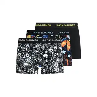 Netto Marken-Discount Jack & Jones Trunk Unterhosen Trunks 3 Pack Unterhosen Shorts JACSUGAR SKULL Angebot