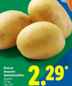 Lidl Bioland Deutsche Speisekartoffeln Angebot