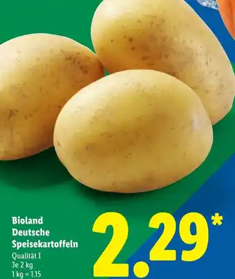 Lidl Bioland Deutsche Speisekartoffeln Angebot