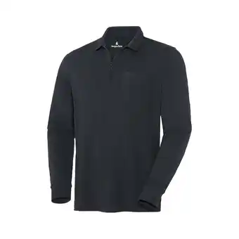 Netto Marken-Discount Jacques Britt Herren Polohemd langarm mit Zipp Angebot