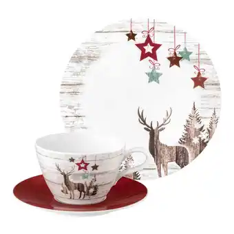 Netto Marken-Discount Seltmann Weiden Milchkaffeeservice Life Christmas 18er Set Angebot