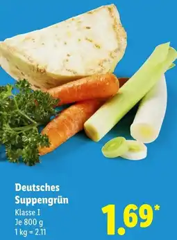 Lidl Deutsches Suppengrün Angebot