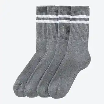 NKD Herren-Tennissocken mit Streifen, 4er-Pack Angebot