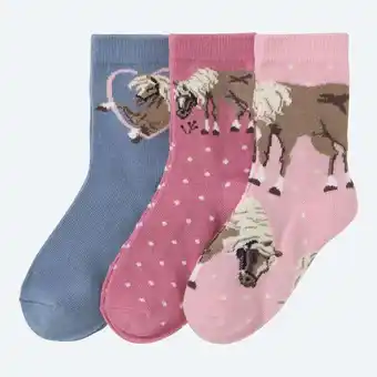 NKD Kinder-Mädchen-Socken, 3er-Pack Angebot