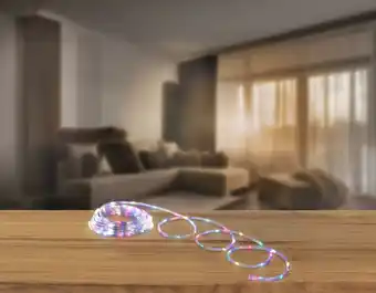 NKD LED-Lichterschlauch mit 100 Micro-LEDs, ca. 4,95 m Angebot