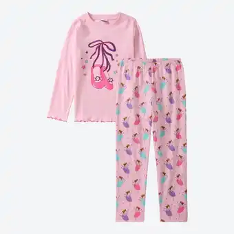 NKD Kinder-Mädchen-Schlafanzug mit Druck, 2-teilig Angebot