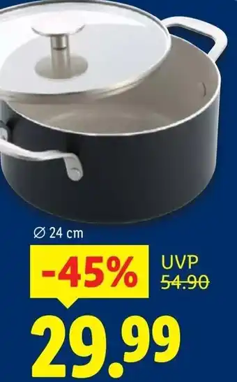Lidl Kitchen Aid Kochtopf mit Deckel Angebot