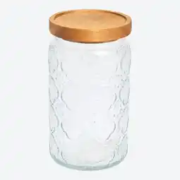 NKD Vorratsglas mit Akazienholz Deckel in verschiedenen Größen Angebot
