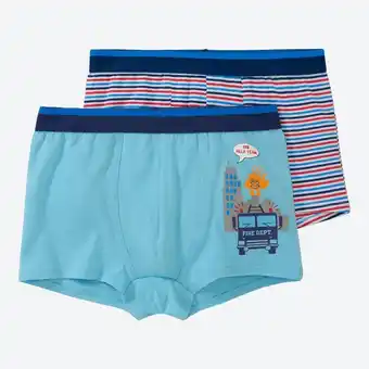 NKD Kinder-Jungen-Retroshorts mit Muster, 2er-Pack Angebot