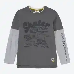 NKD Kinder-Jungen-Shirt mit Dinosaurier-Aufdruck Angebot