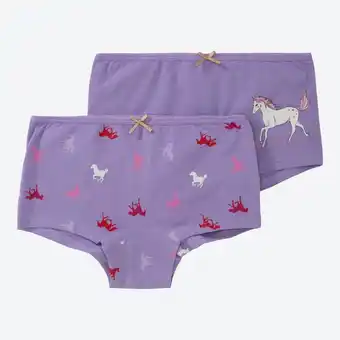 NKD Kinder-Mädchen-Panty mit Pferde-Muster, 2er-Pack Angebot