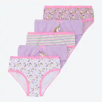 NKD Kinder-Mädchen-Slips aus Baumwolle, 5er-Pack Angebot