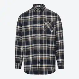 NKD Herren-Langarm-Flanellhemd mit Brusttasche Angebot