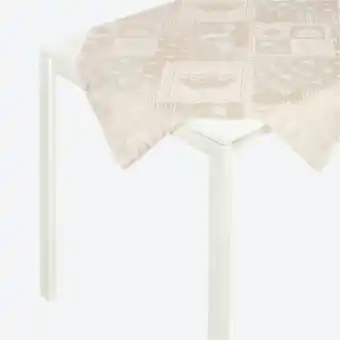 NKD Mitteldecke mit Jacquard-Muster, ca. 80x80 cm Angebot