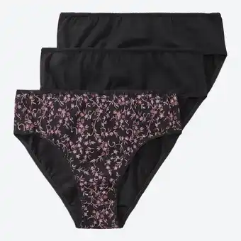 NKD Damen-Rioslip aus Baumwolle, 3er-Pack Angebot