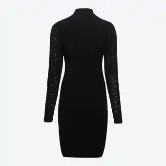 NKD Damen-Strickkleid mit Ajour-Ärmel Angebot