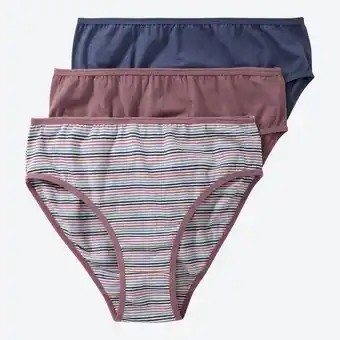 NKD Damen-Rioslip mit verschiedenen Designs, 3er-Pack Angebot