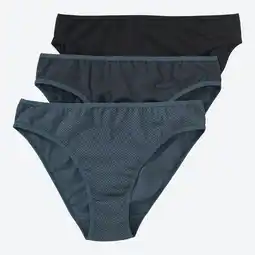 NKD Damen-Minislip mit verschiedenen Designs, 3er-Pack Angebot