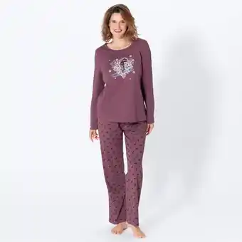 NKD Damen-Schlafanzug aus reiner Baumwolle, 2-teilig Angebot