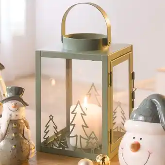 NKD Laterne aus Metall, ca. 13x13x19 cm Angebot