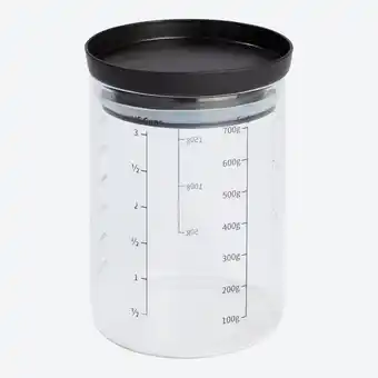 NKD Vorratsbehälter mit Skala, Ø ca. 10 cm Angebot