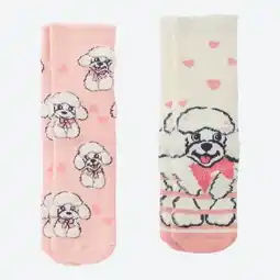 NKD Kinder-Mädchen-ABS-Socken, 2er-Pack Angebot