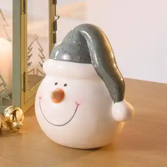 NKD Deko-Schneemann, ca. 11,5x10x13 cm Angebot