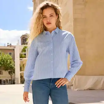 NKD Damen-Bluse mit Streifen Angebot