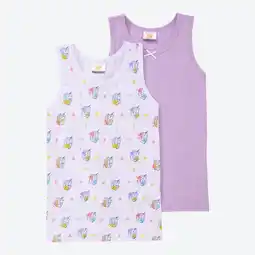 NKD Kinder-Mädchen-Unterhemd, 2er-Pack Angebot
