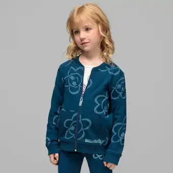 NKD Kinder-Mädchen-Sweatjacke mit Blumendruck Angebot