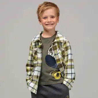 NKD Kinder-Jungen-Set mit Karo-Hemd und Shirt, 2-teilig Angebot