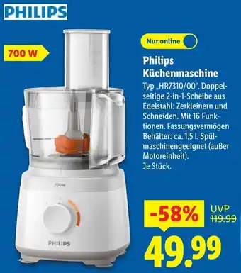 Lidl Philips Küchenmaschine Angebot