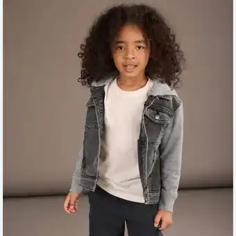 NKD Kinder-Jungen-Jeansjacke mit Kapuze Angebot
