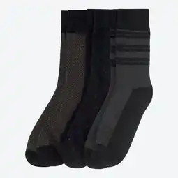 NKD Herren-Socken mit Musterung, 3er-Pack Angebot