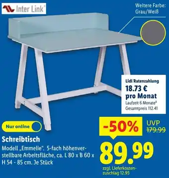 Lidl Schreibtisch Angebot