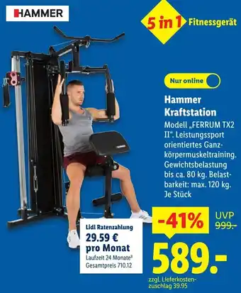 Lidl Hammer Kraftstation Angebot