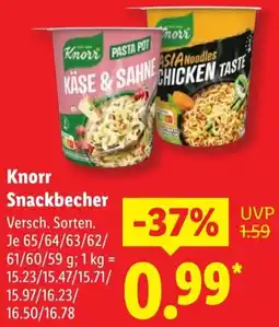 Lidl Knorr Snackbecher Angebot