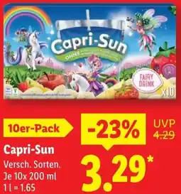 Lidl Capri-Sun Angebot