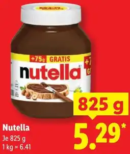 Lidl Nutella Angebot