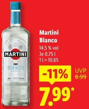 Lidl Martini Bianco Angebot