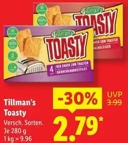 Lidl Tillman's Toasty Angebot