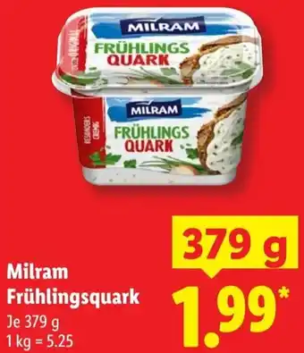 Lidl Milram Frühlingsquark Angebot